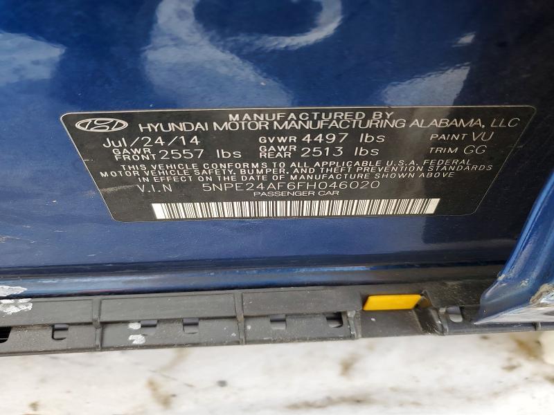 2015 Hyundai Sonata se