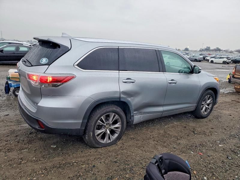 2015 Toyota Highlander xle
