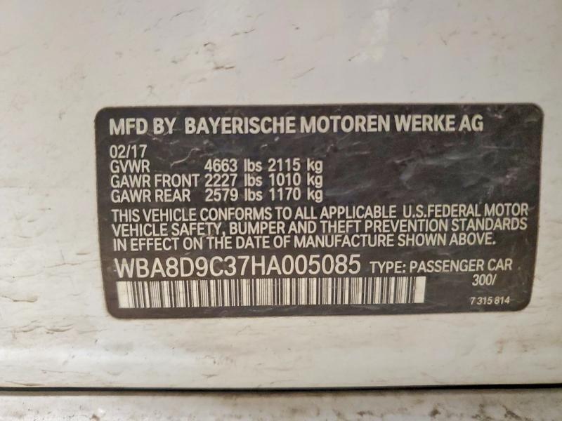 2017 BMW 330 xi