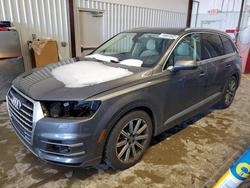 Audi salvage cars for sale: 2019 Audi Q7 Prestige