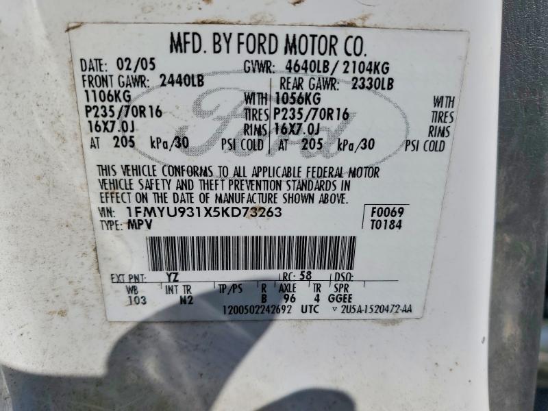2005 Ford Escape xlt