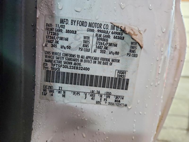 2003 Ford F350 srw Super Duty