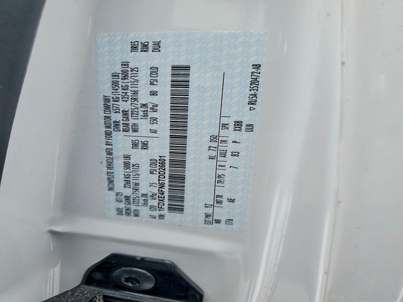 2026 Ford E450 BOX Truck