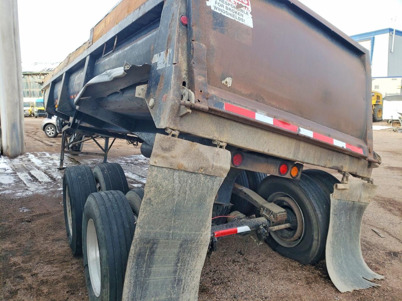 2007 Clement Starlite 35 END Dump Trailer
