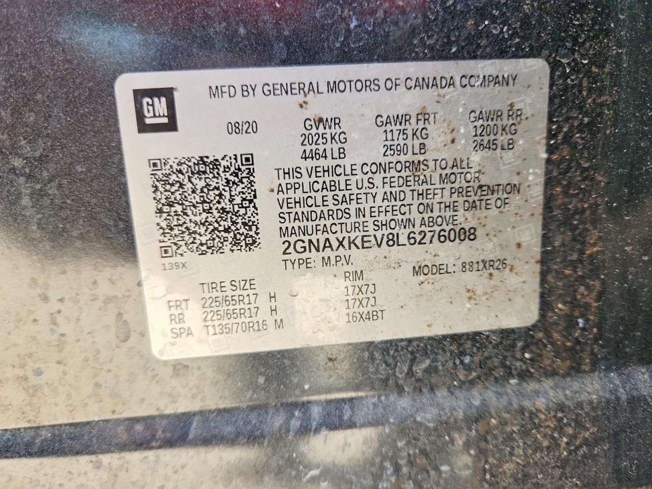 2020 Chevrolet Equinox