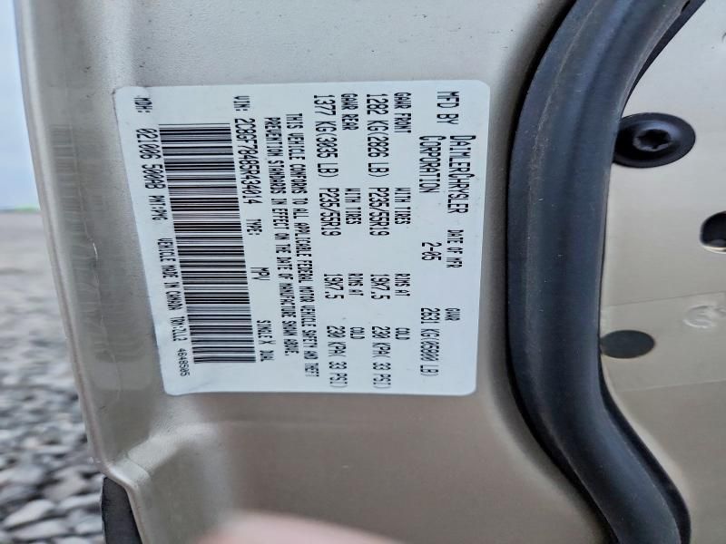 2005 Chrysler Pacifica Limited