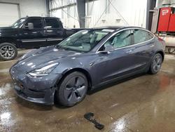 Tesla Model 3 salvage cars for sale: 2020 Tesla Model 3