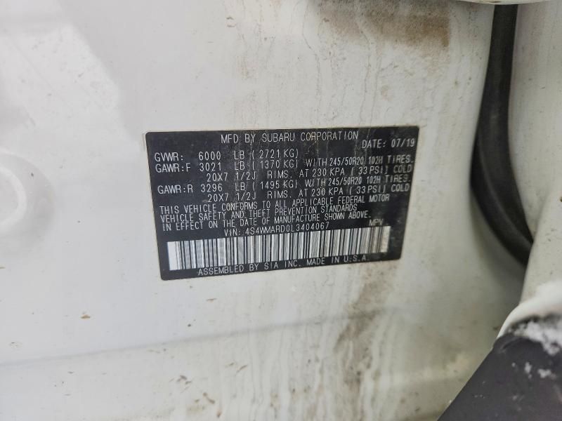 2020 Subaru Ascent Touring