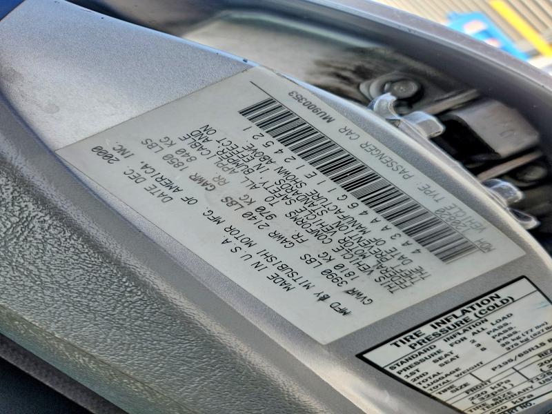 2001 Mitsubishi Galant es