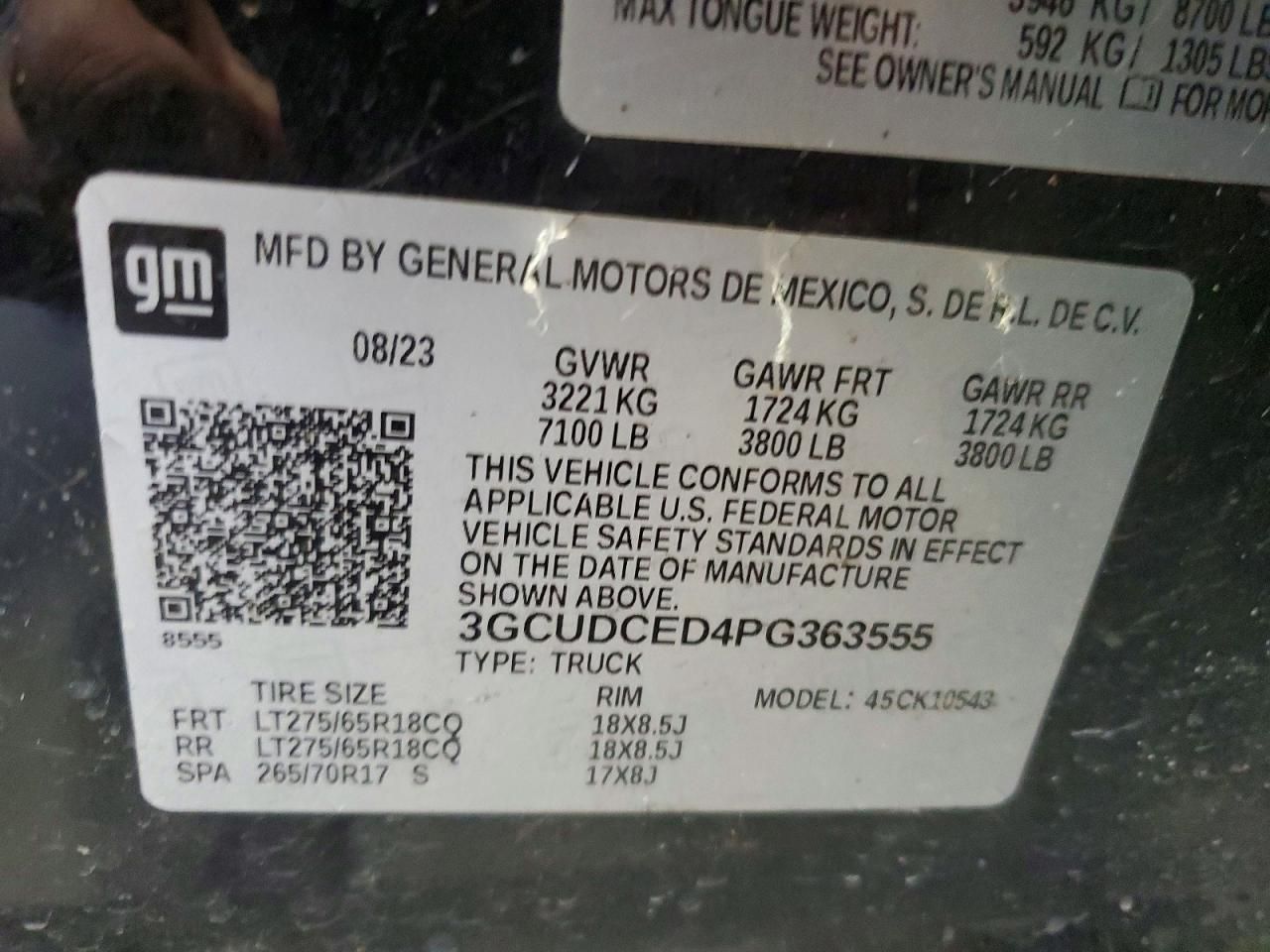 2023 Chevrolet Silverado K1500 Trail Boss Custom