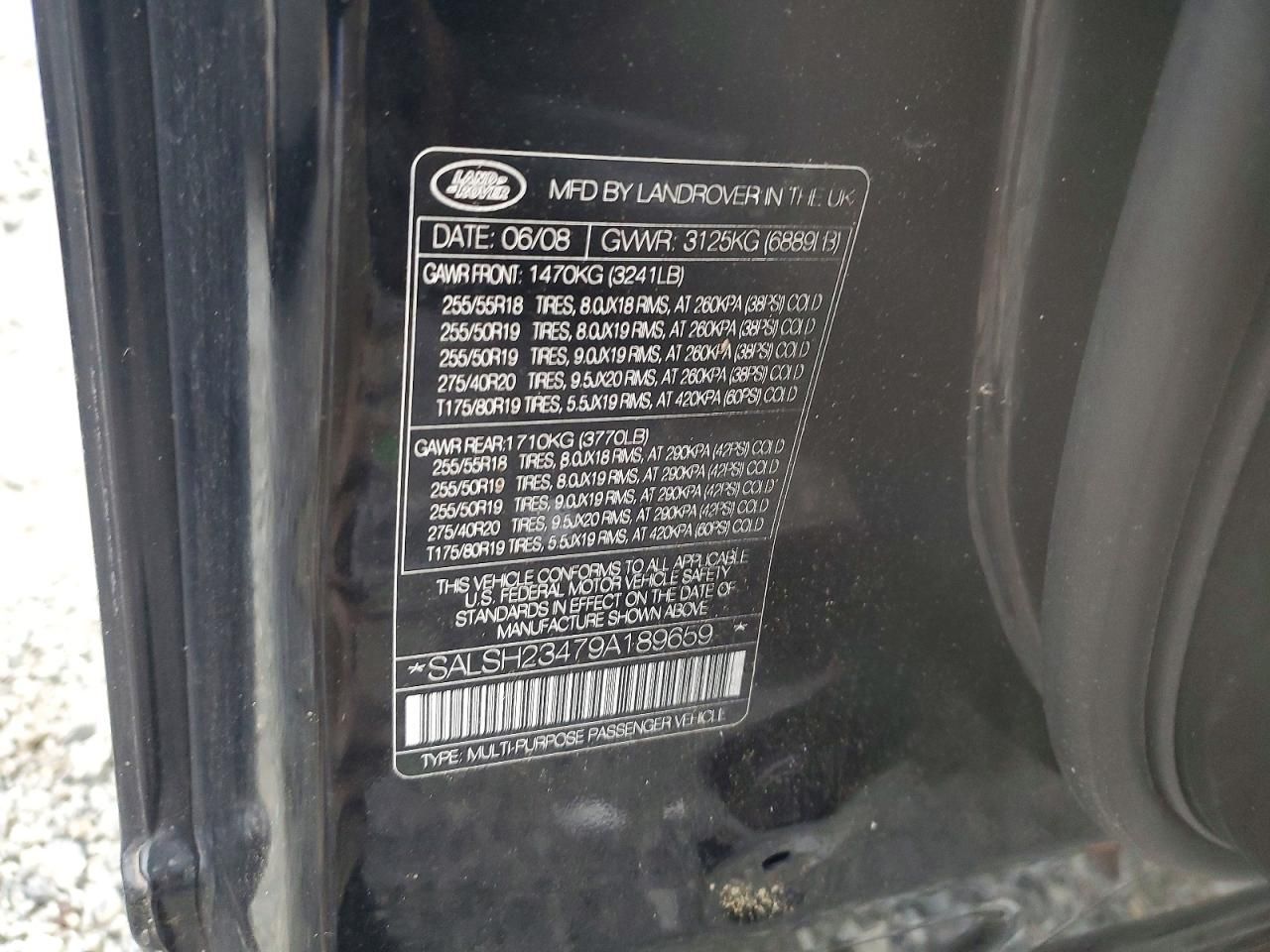 2009 Land Rover Range Rover Sport Supercharged