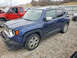 Jeep Vehiculos salvage en venta: 2016 Jeep Renegade Limited