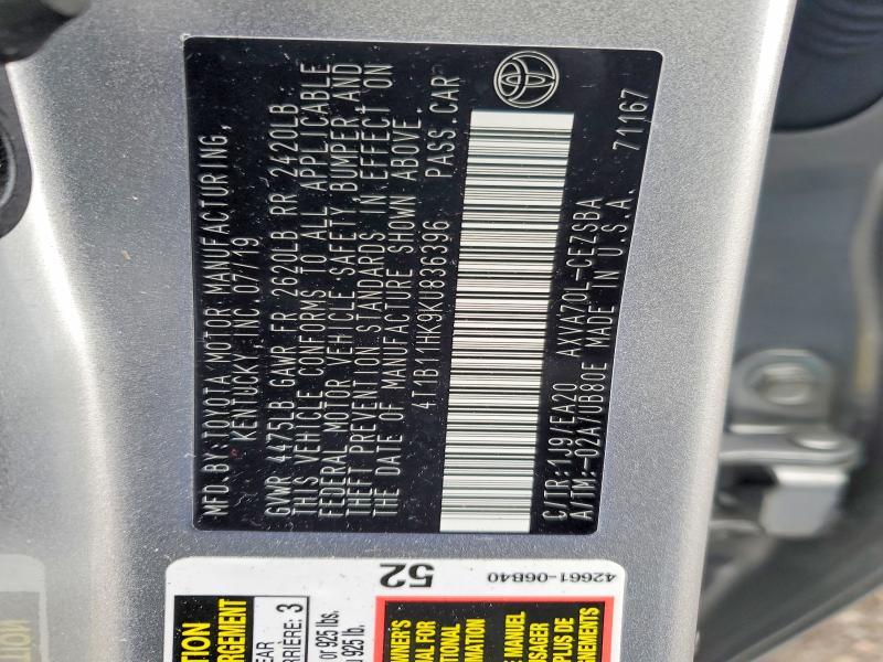 2019 Toyota Camry se