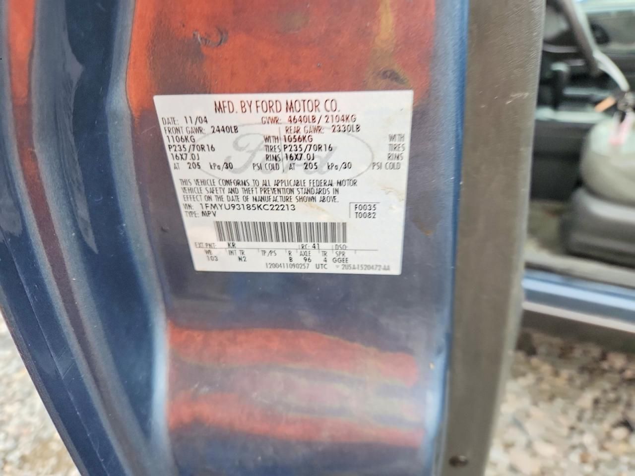 2005 Ford Escape xlt