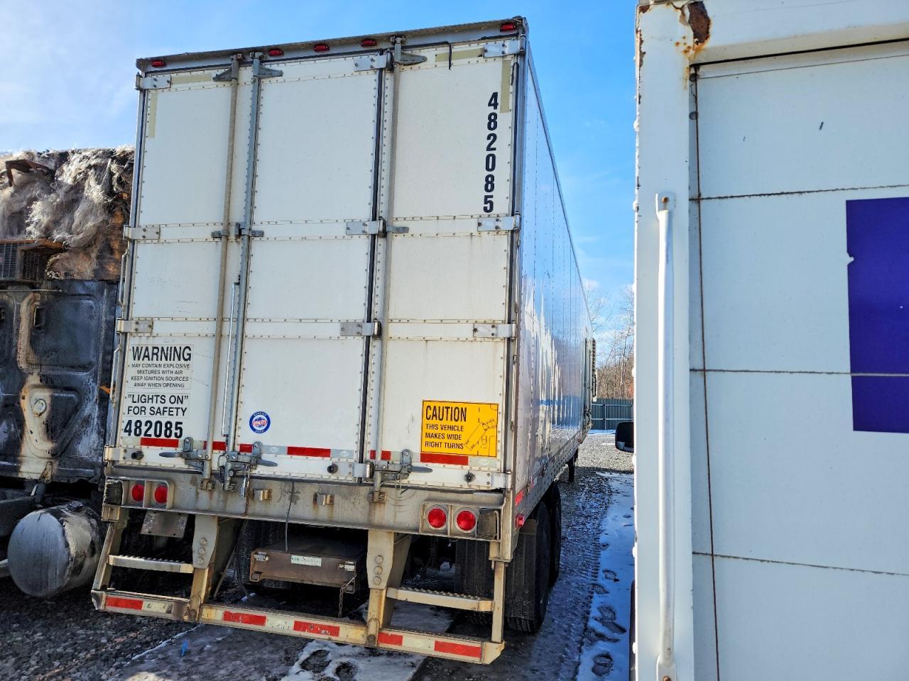 2014 Utility VS2RA Refrigerated Van Trailer