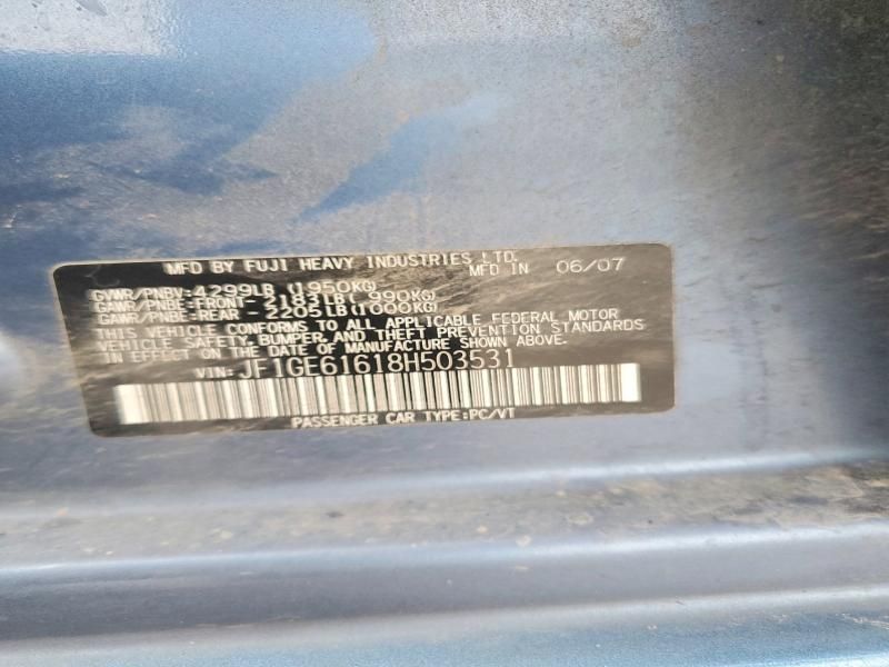 2008 Subaru Impreza 2.5i