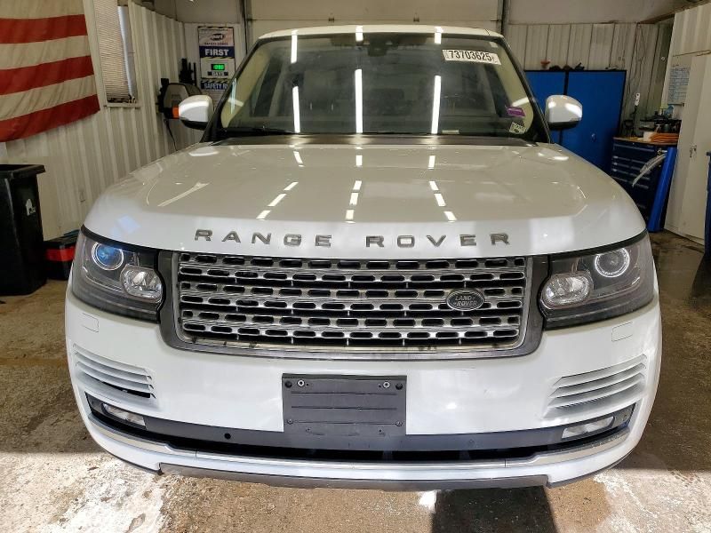 2017 Land Rover Range Rover Supercharged