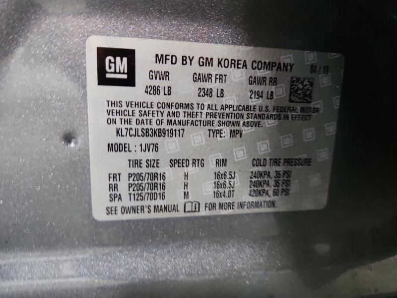 2019 Chevrolet Trax 1LT