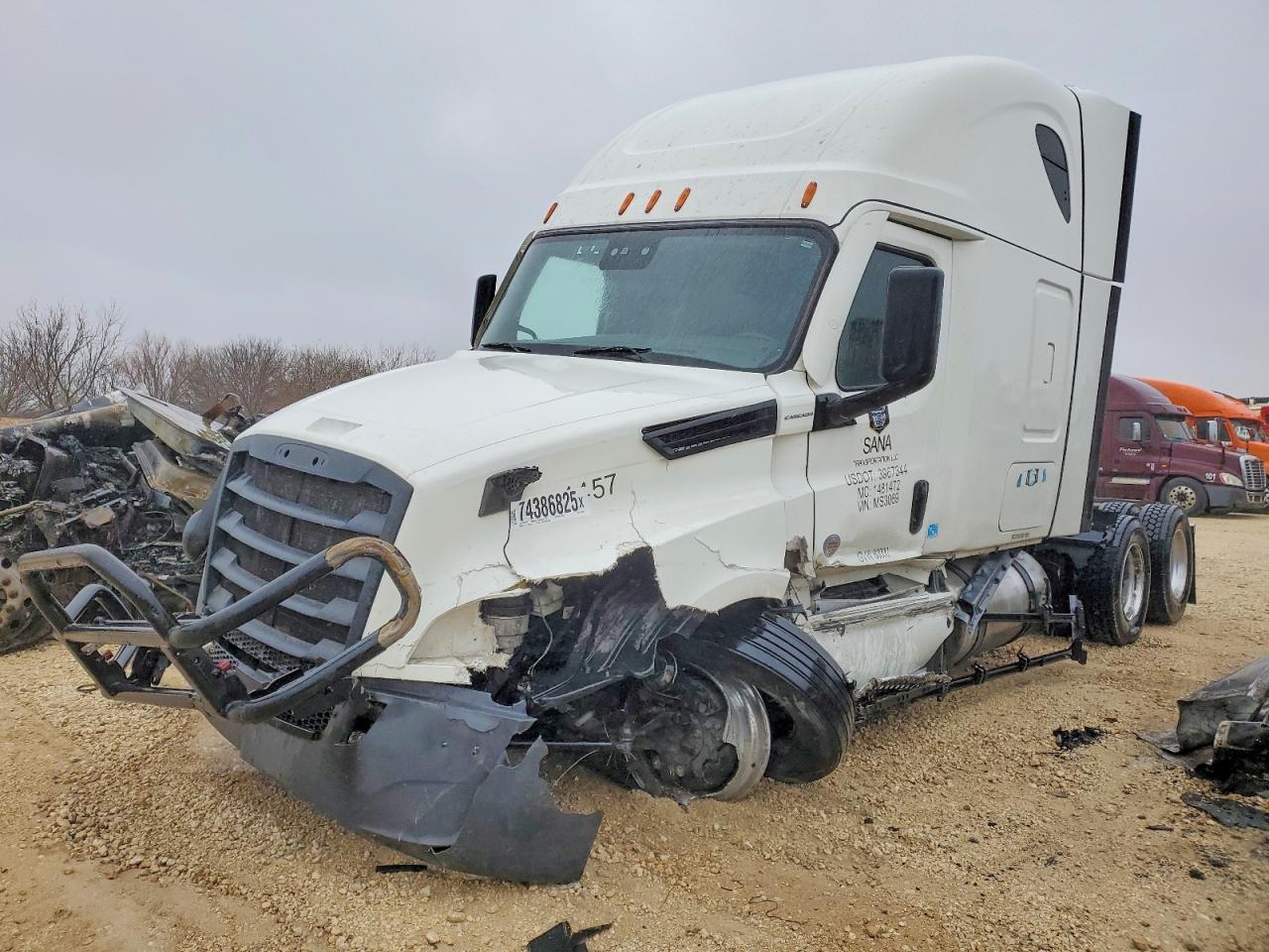 2021 Freigliner 2021 Freightliner Cascadia 126 Semi Truck