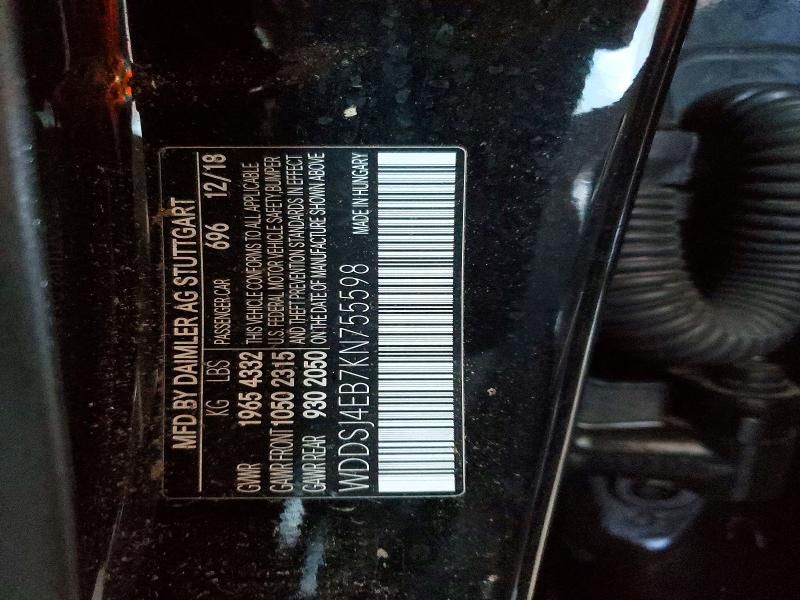 2019 Mercedes-Benz Cla 250