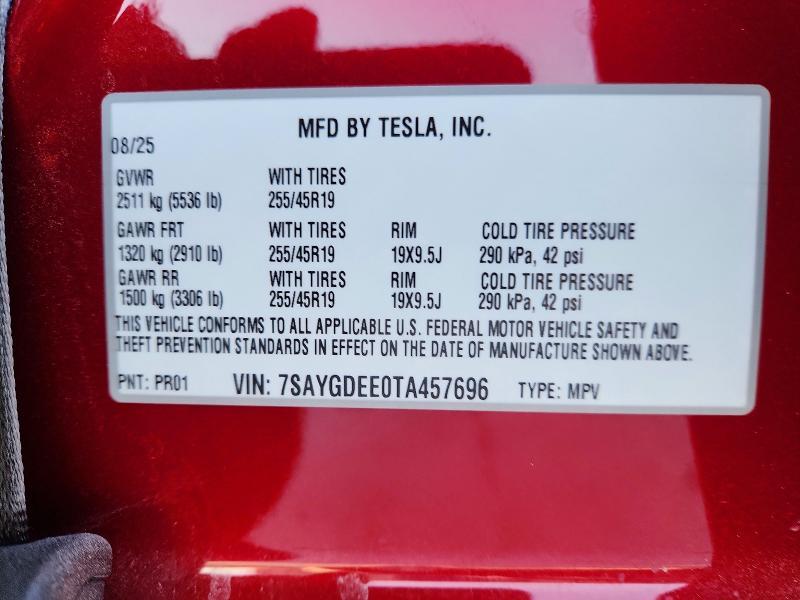 2026 Tesla Model y