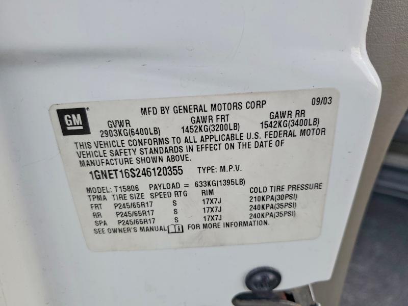 2004 Chevrolet Trailblazer ext ls