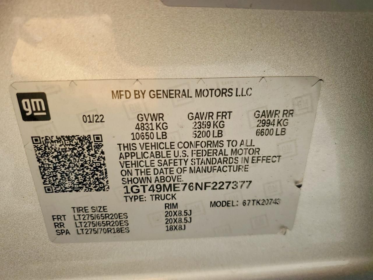 2022 GMC Sierra K2500 SLE