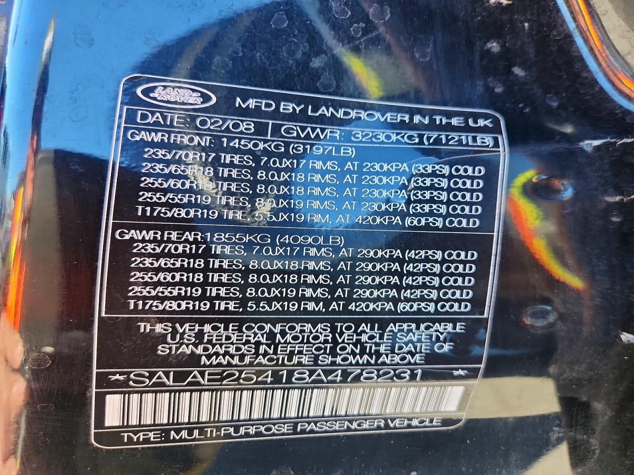 2008 Land Rover LR3 se