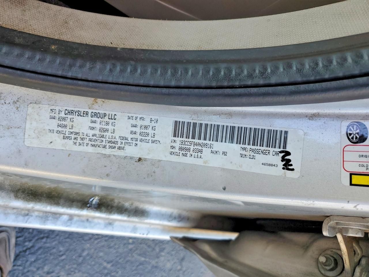 2010 Dodge Avenger R/T