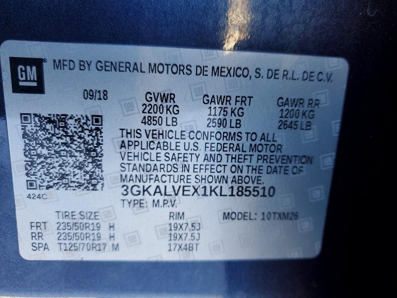 2019 GMC Terrain slt