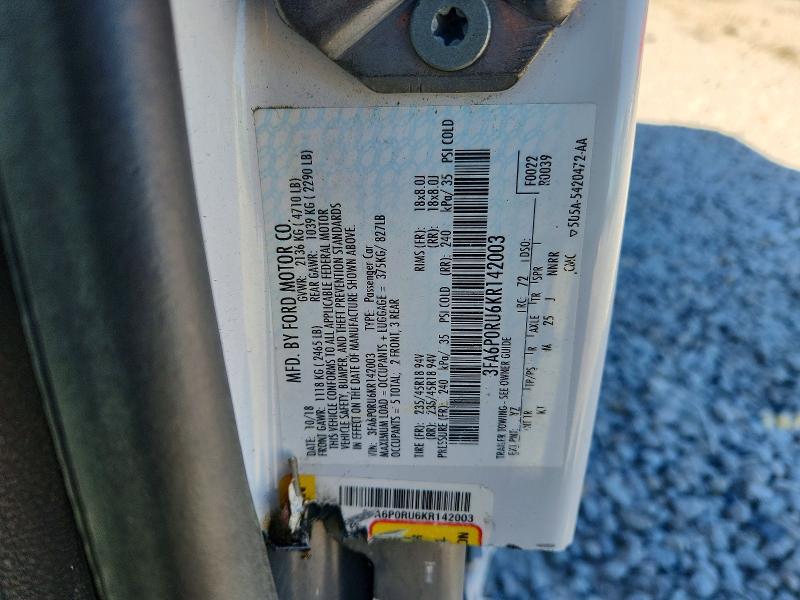 2019 Ford Fusion Titanium