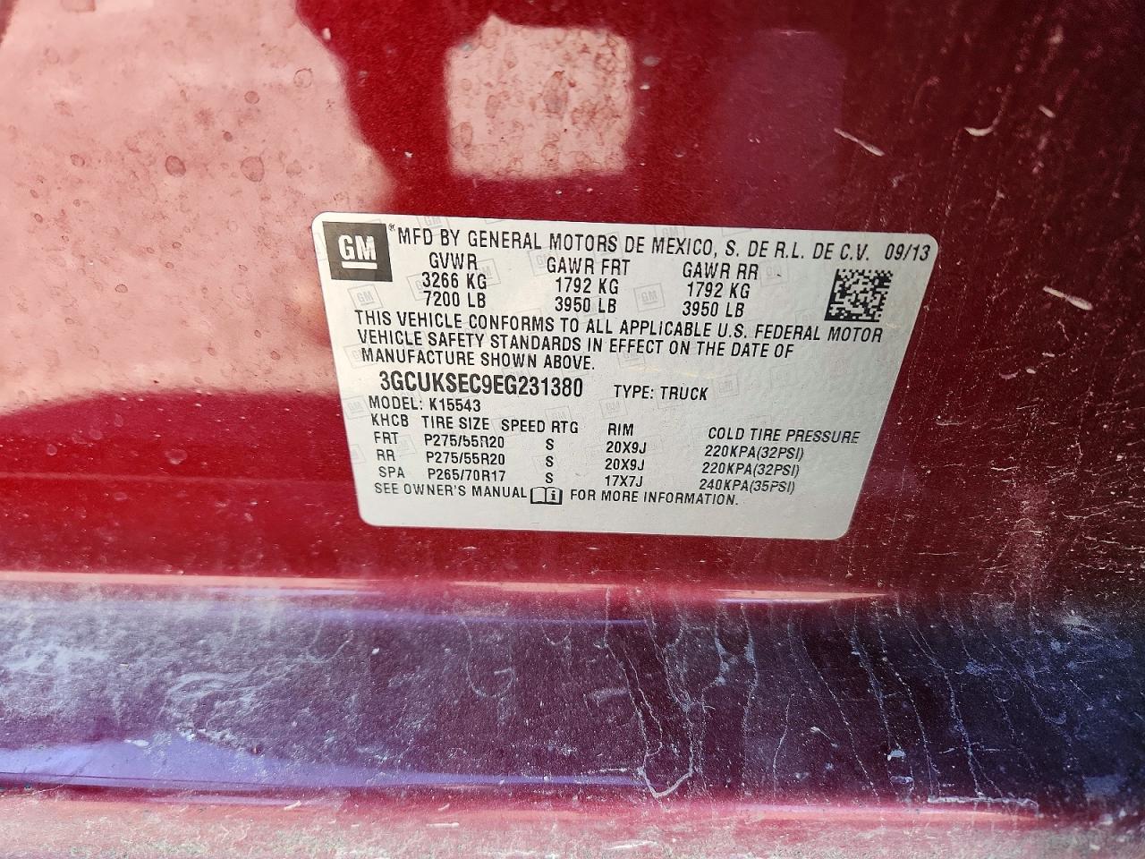 2014 Chevrolet Silverado K1500 LTZ