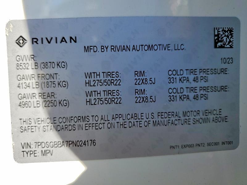 2023 Rivian R1S Adventure