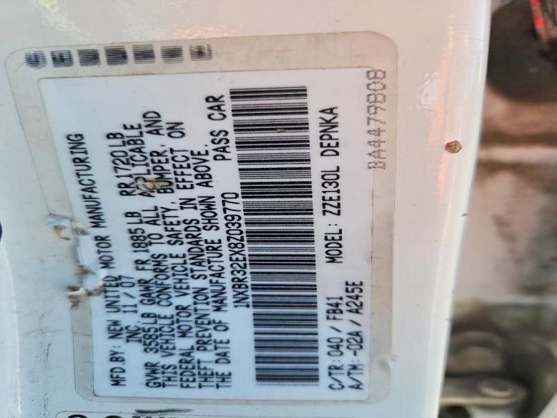 2008 Toyota Corolla ce