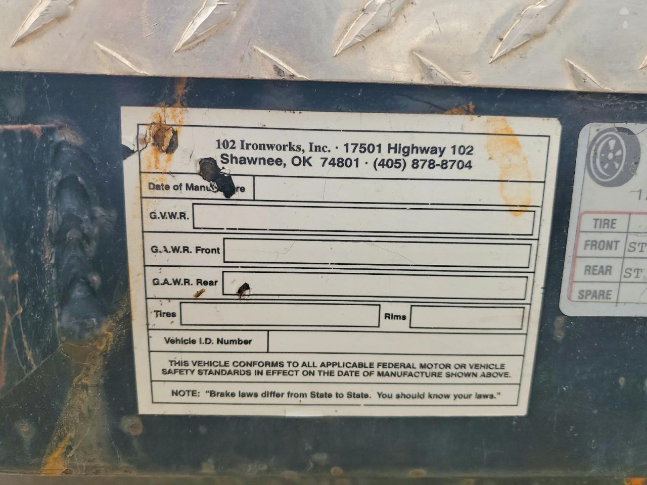 2014 Unknown 2014 Equipment Trailer