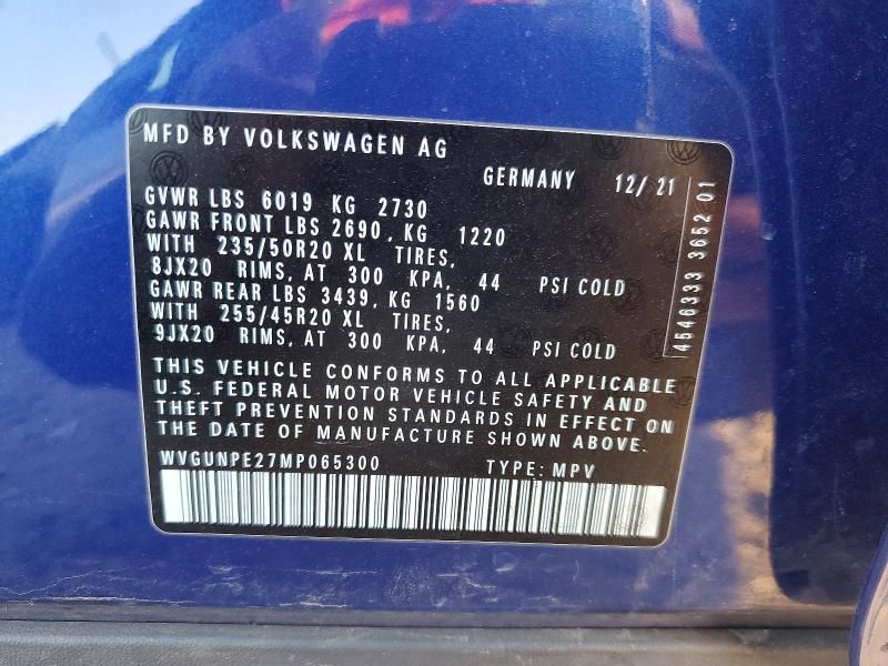 2021 Volkswagen Id.4 pro s