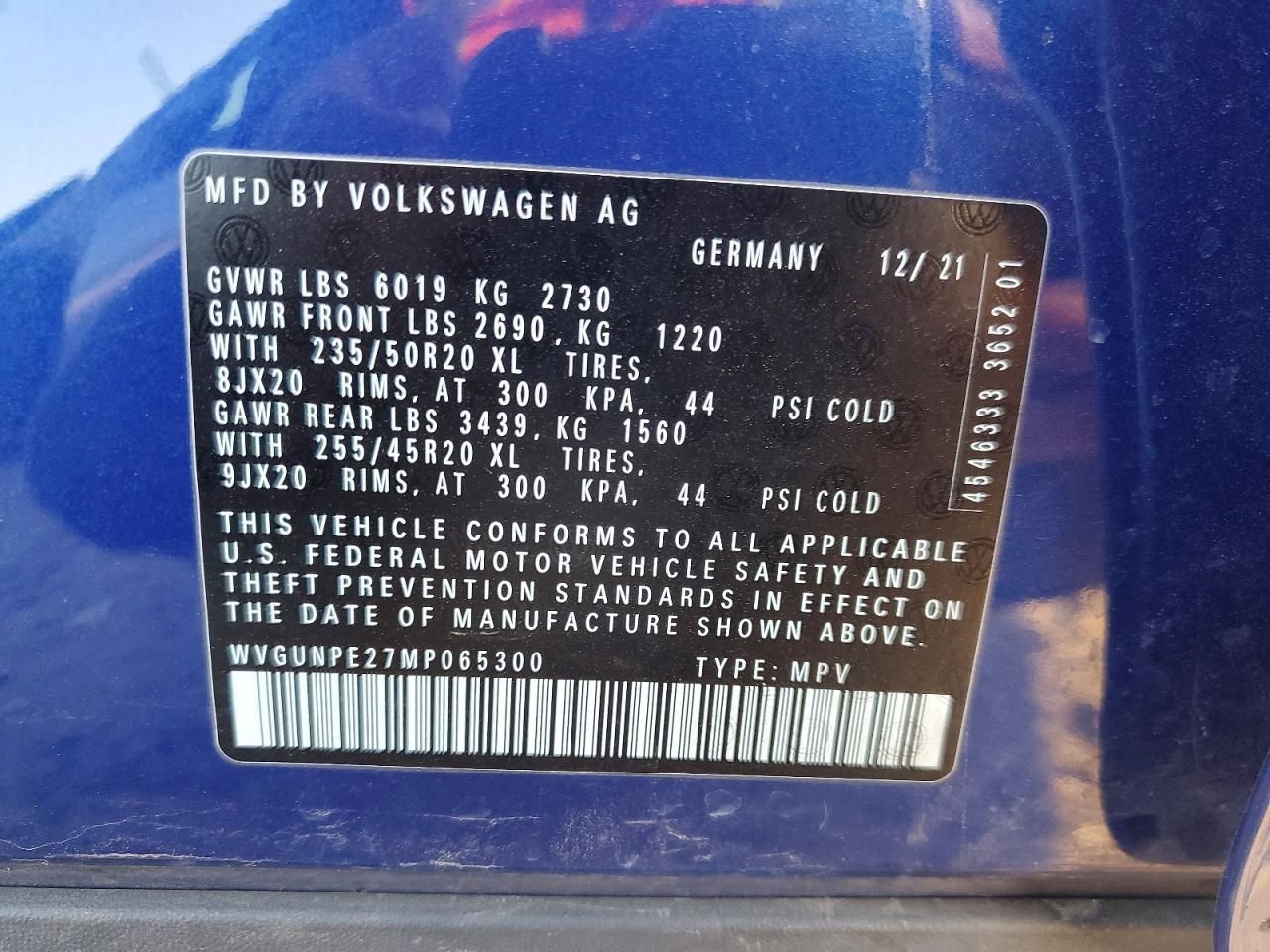 2021 Volkswagen Id.4 pro s