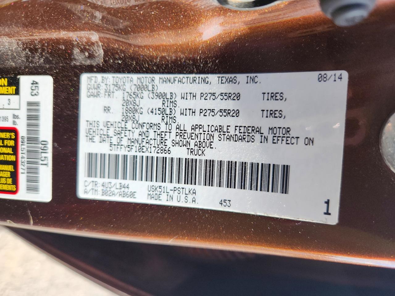 2014 Toyota Tundra Limited