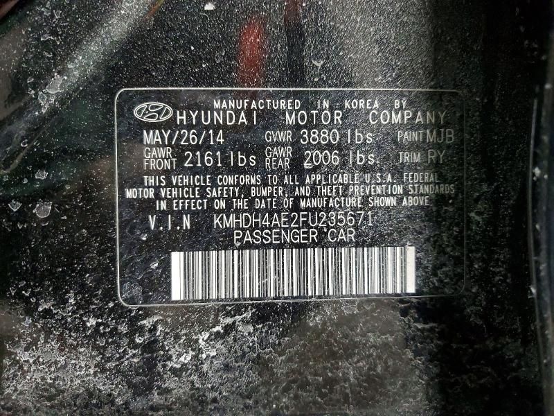 2015 Hyundai Elantra se