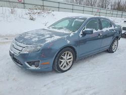 Salvage cars for sale from Copart Davison, MI: 2012 Ford Fusion sel