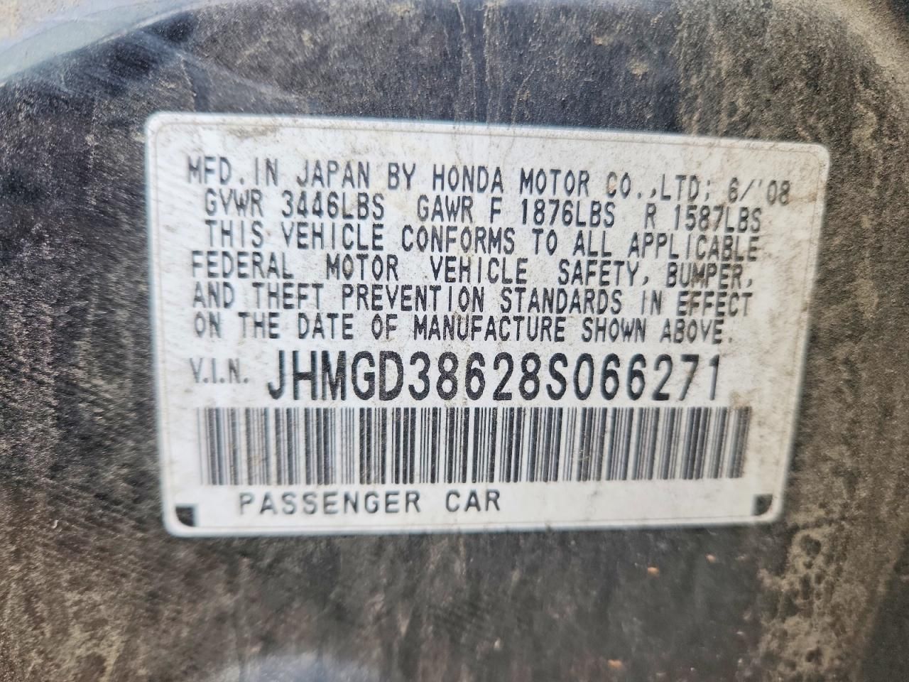 2008 Honda Fit Sport