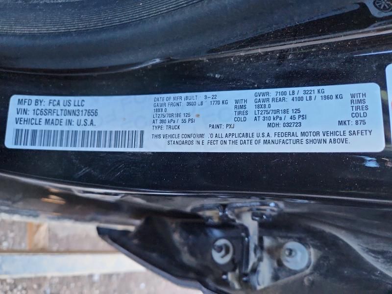 2022 Dodge Ram 1500 Rebel