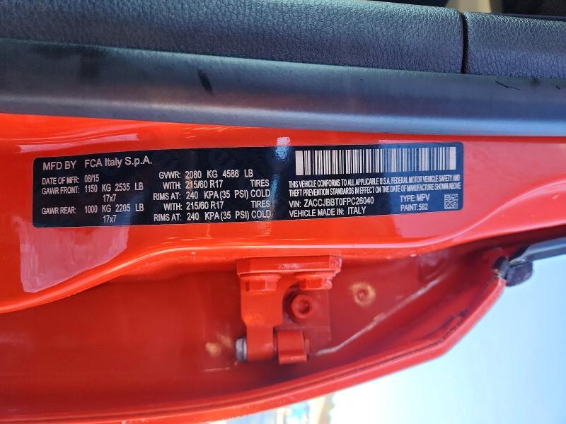 2015 Jeep Renegade Latitude