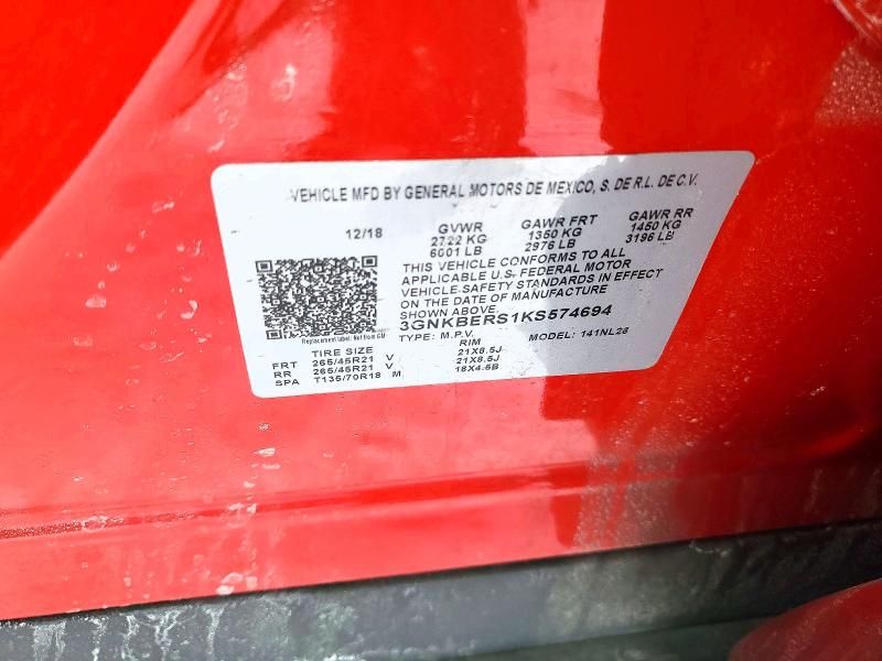 2019 Chevrolet Blazer rs