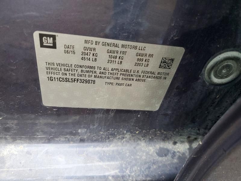 2015 Chevrolet Malibu 1LT