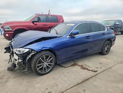 Salvage cars for sale from Copart Grand Prairie, TX: 2020 BMW 330i