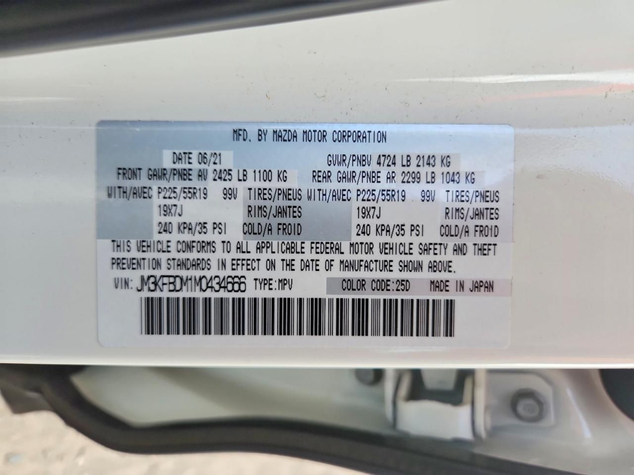 2021 Mazda Cx-5 Grand Touring