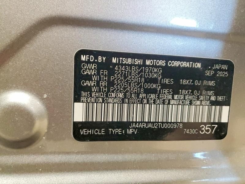 2026 Mitsubishi Outlander Sport S/se