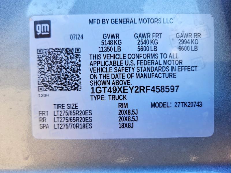 2024 GMC Sierra K2500 Denali Ultimate