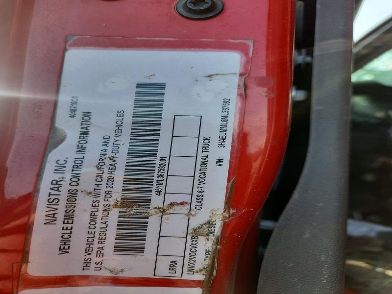 2021 International MV607